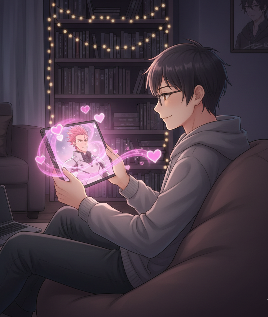 From Romance Novels to Dating Sims to AI Relationships: The Emotional Throughline No One Talks About